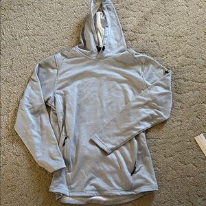 Light Gray Men's Pullover Hoodie Sweater
